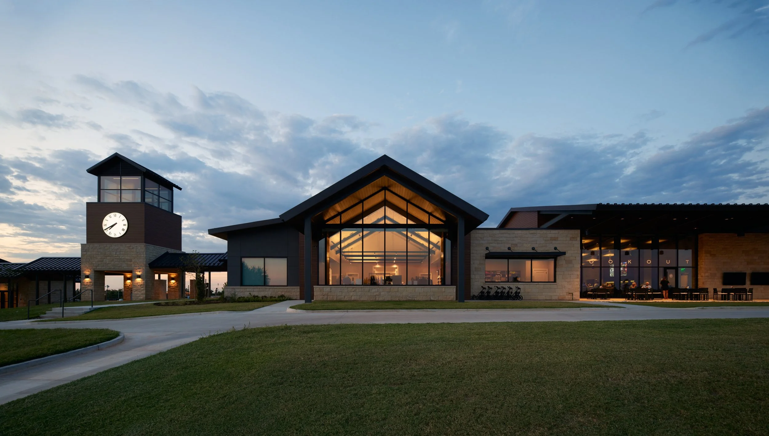 KickingBird Golf Course Clubhouse — Bockus Payne